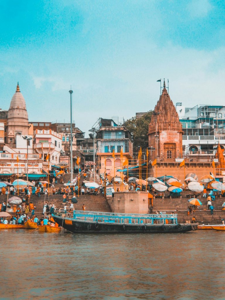 Boat ride in Varanasi, India